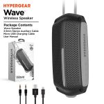 HyperGear Wave Wireless Water Resistant Bluetooth Speaker